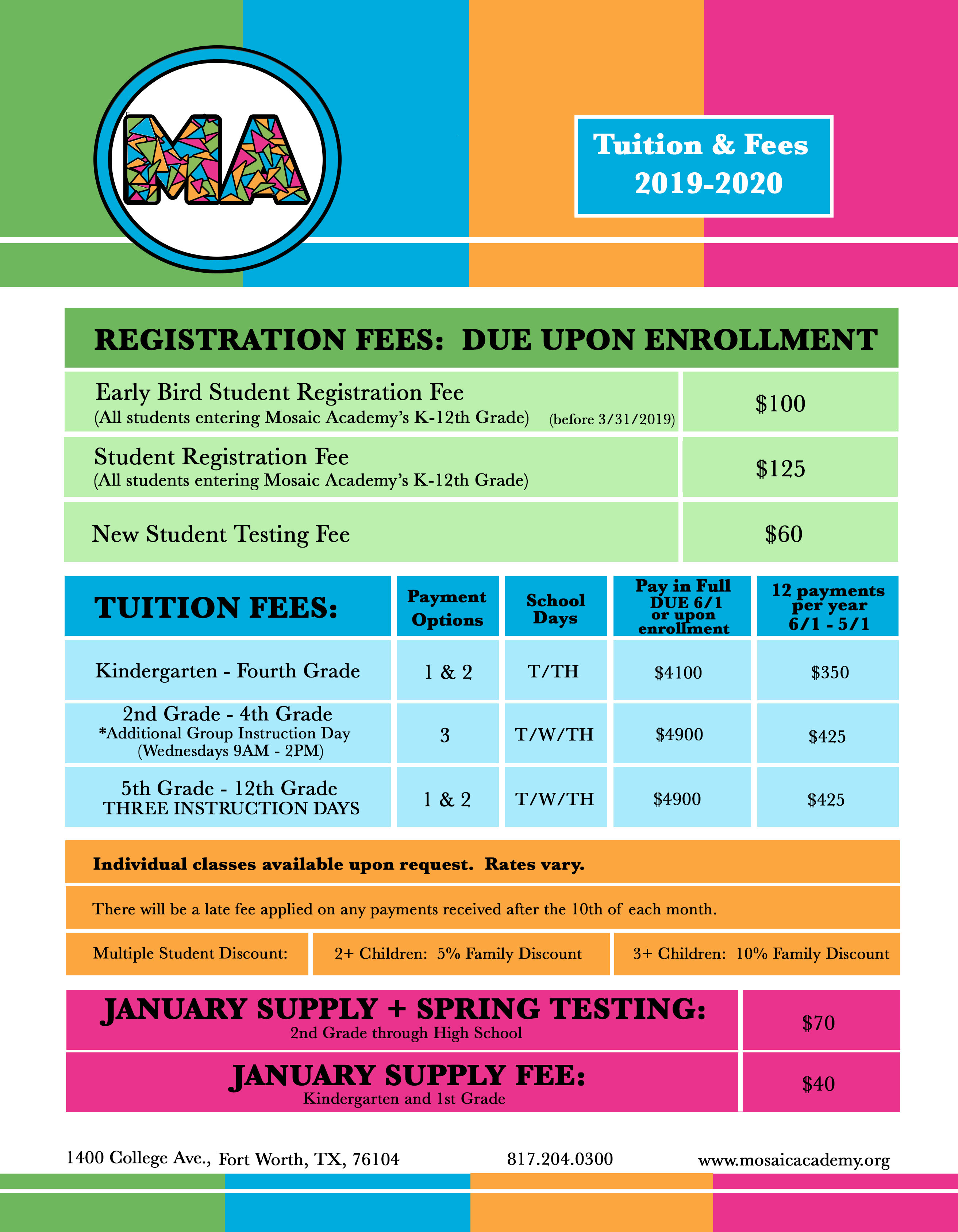 About Us - Mosaic Academy
